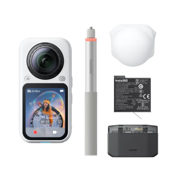 Insta360 X6 Essentials Bundle Arctic White