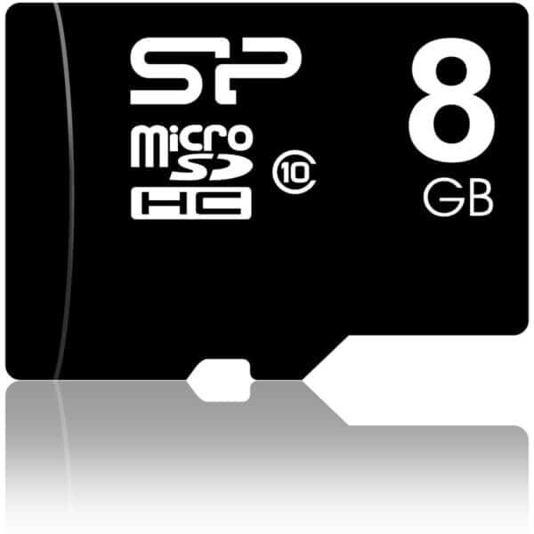 Sillicon Power 8 gb Micro sd + adapter