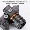 K&F Concept Lens Adapter Minolta MD Sony E-Mount (IV PRO)