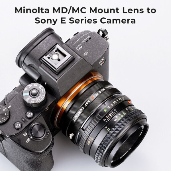 K&F Concept Lens Adapter Minolta MD Sony E-Mount (IV PRO)