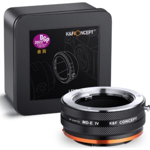 K&F Concept Lens Adapter Minolta MD Sony E-Mount (IV PRO)