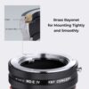 K&F Concept Lens Adapter Minolta MD Sony E-Mount (IV PRO)