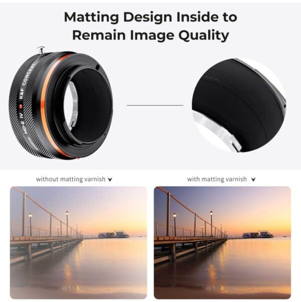 K&F Concept Lens Adapter Minolta MD Sony E-Mount (IV PRO)