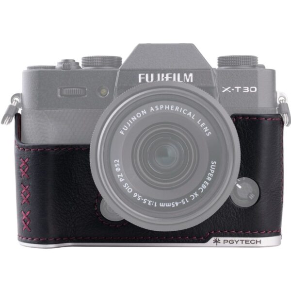 PGYTECH Leather Camera Case (For Fujifilm X T30 / Midnight Black)