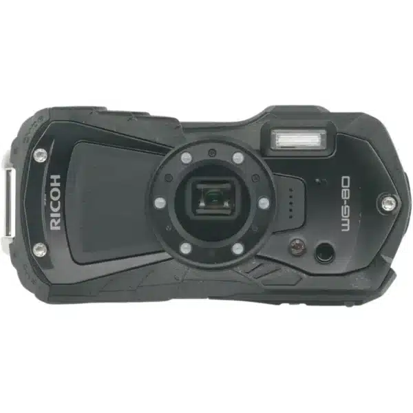 Ricoh WG-80 Black KIT + Floating Strap + Neoprene Case