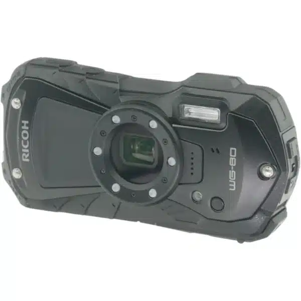 Ricoh WG-80 Black KIT + Floating Strap + Neoprene Case