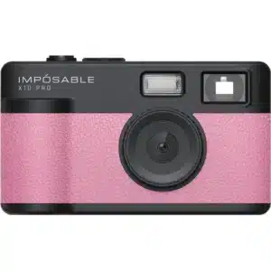 IMP”SABLE X10 PRO Blush Pink 12MP Screenless Retro Camera w/ 4GB Memory Card