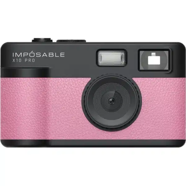 IMP”SABLE X10 PRO Blush Pink 12MP Screenless Retro Camera w/ 4GB Memory Card