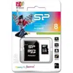 Sillicon Power 8 gb Micro sd + adapter