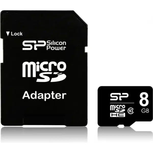 Sillicon Power 8 gb Micro sd + adapter