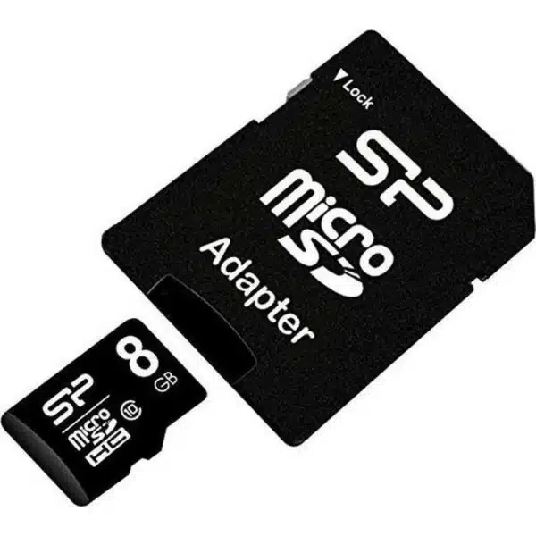 Sillicon Power 8 gb Micro sd + adapter