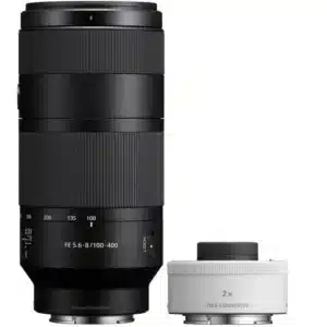 Sony FE 100-400mm F5.6-8 OSS + Sony SEL 2.0x TC converter E-mount
