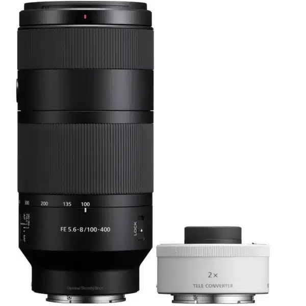Sony FE 100-400mm F5.6-8 OSS + Sony SEL 2.0x TC converter E-mount