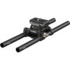 SmallRig 6761 Arca-Type Mount Plate w/ 15mm Dual Rod Clamp