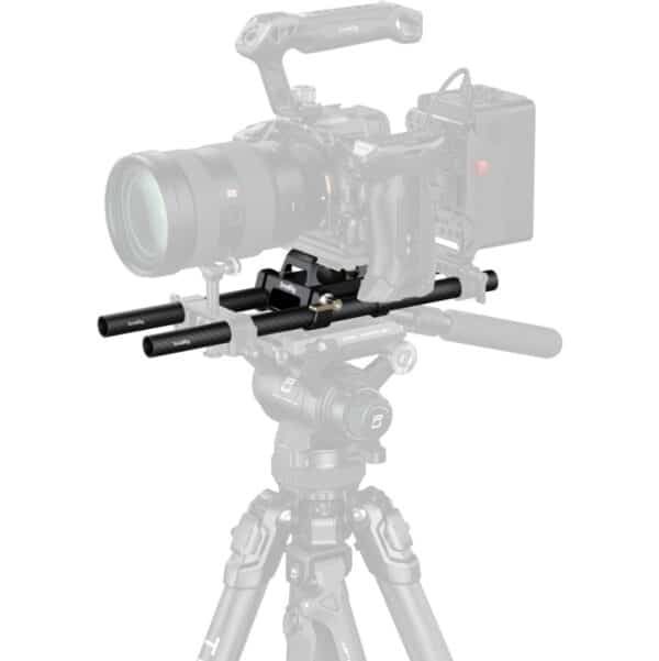 SmallRig 6761 Arca-Type Mount Plate w/ 15mm Dual Rod Clamp