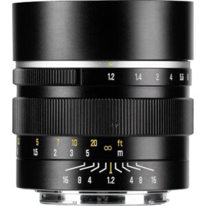 7Artisans 50mm f/1.2 - Fujifilm FX-Mount - Black