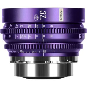 7Artisans Floral Bloom 37mm T2.9 - PL-Mount - Purple