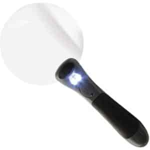 Konus Hand Loupe LUX-90 2.5X w/ LED