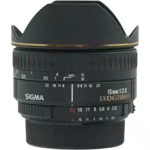 Sigma 15mm F/2.8 EX DG FishEye Nikon FX