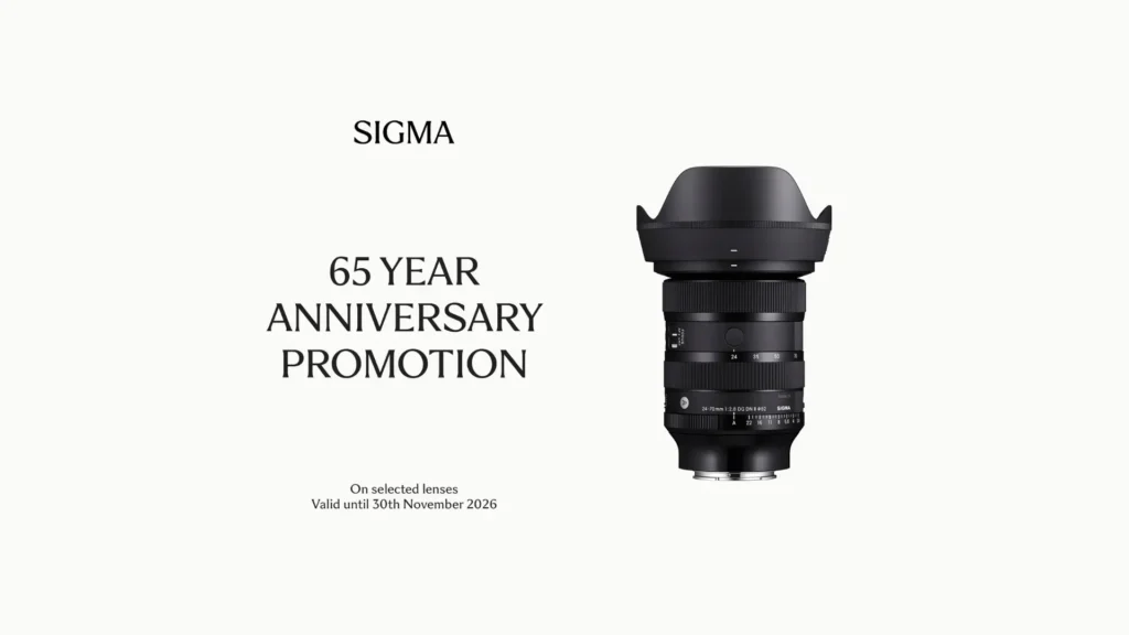 Sigma 65 Jaar Jubileum Promo
